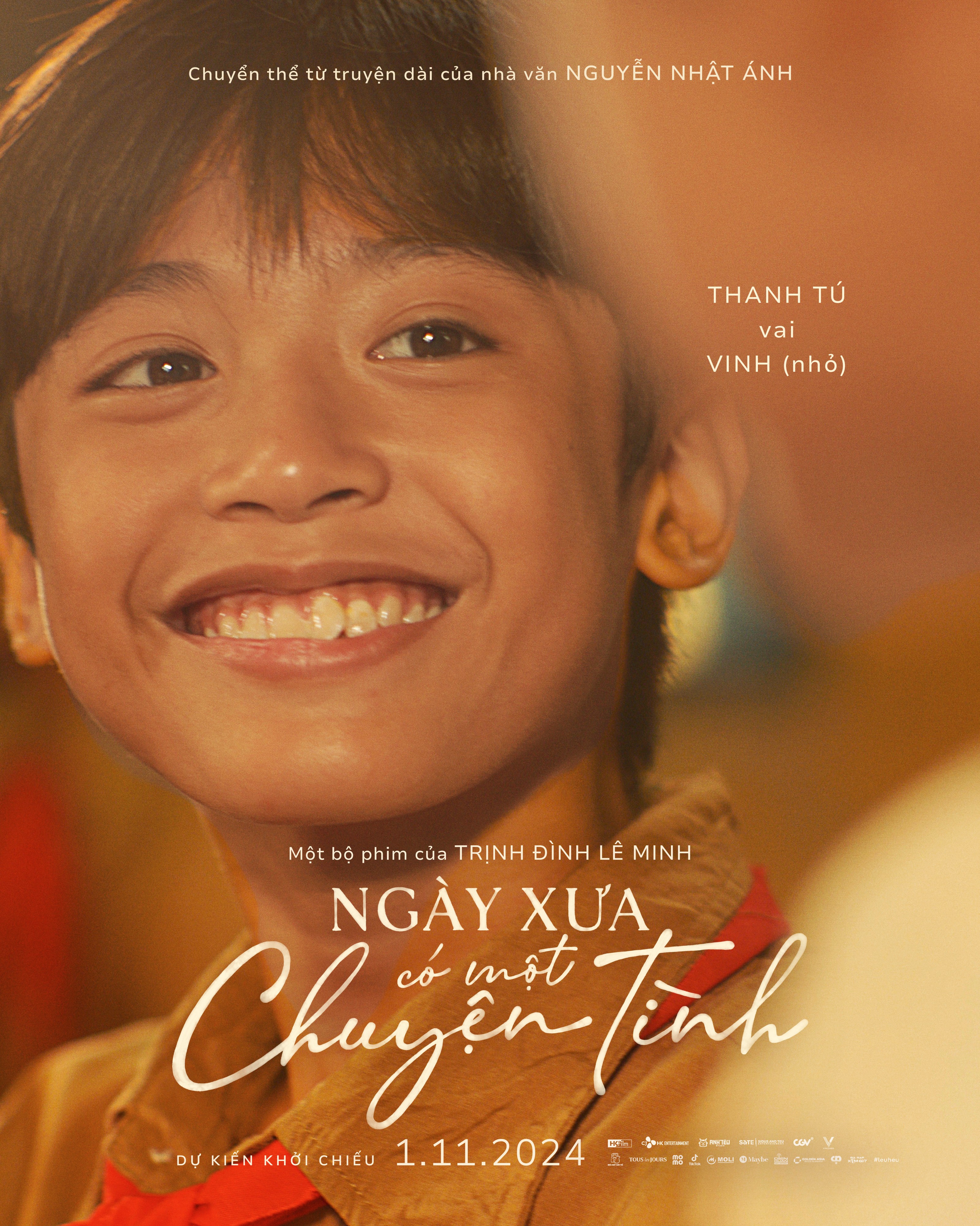 'Ngày xưa có một chuyện tình' giới thiệu 3 nhân vật chính Vinh - Miền - Phúc qua bộ poster tập hợp 6 diễn viên lớn - bé