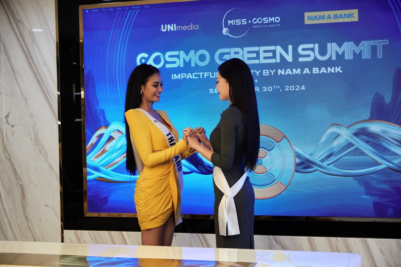 Ấn tượng với loạt dự án 'Sống xanh, sống bền vững' của thí sinh 'Miss Cosmo 2024'