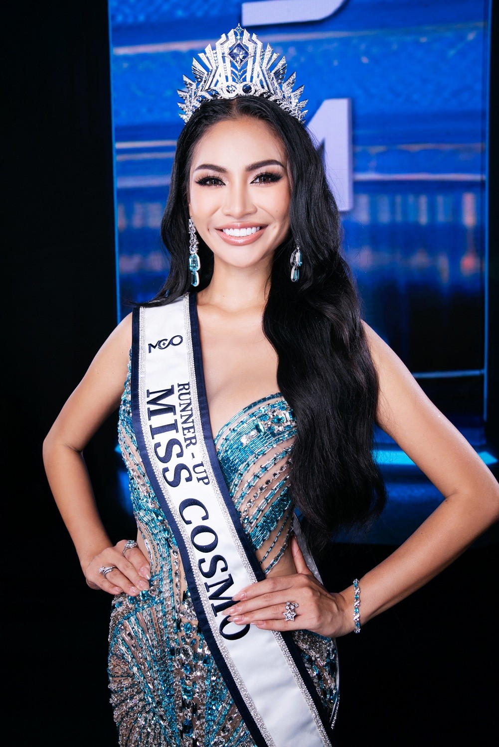 Top 2 'Miss Cosmo 2024' thể hiện khả năng 'nuốt mic' đầy ấn tượng, được khán giả Việt đặt biệt danh 'máy nói'