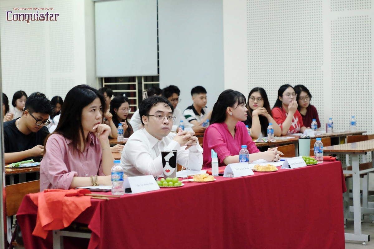 Gay cấn cuộc tranh tài tại vòng Tứ kết cuộc thi Olympic Tiếng Anh AJC 2024: Conquistar