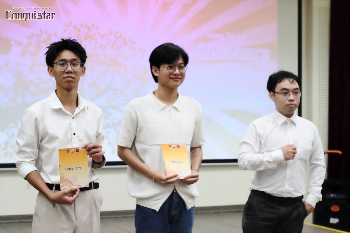 Gay cấn cuộc tranh tài tại vòng Tứ kết cuộc thi Olympic Tiếng Anh AJC 2024: Conquistar