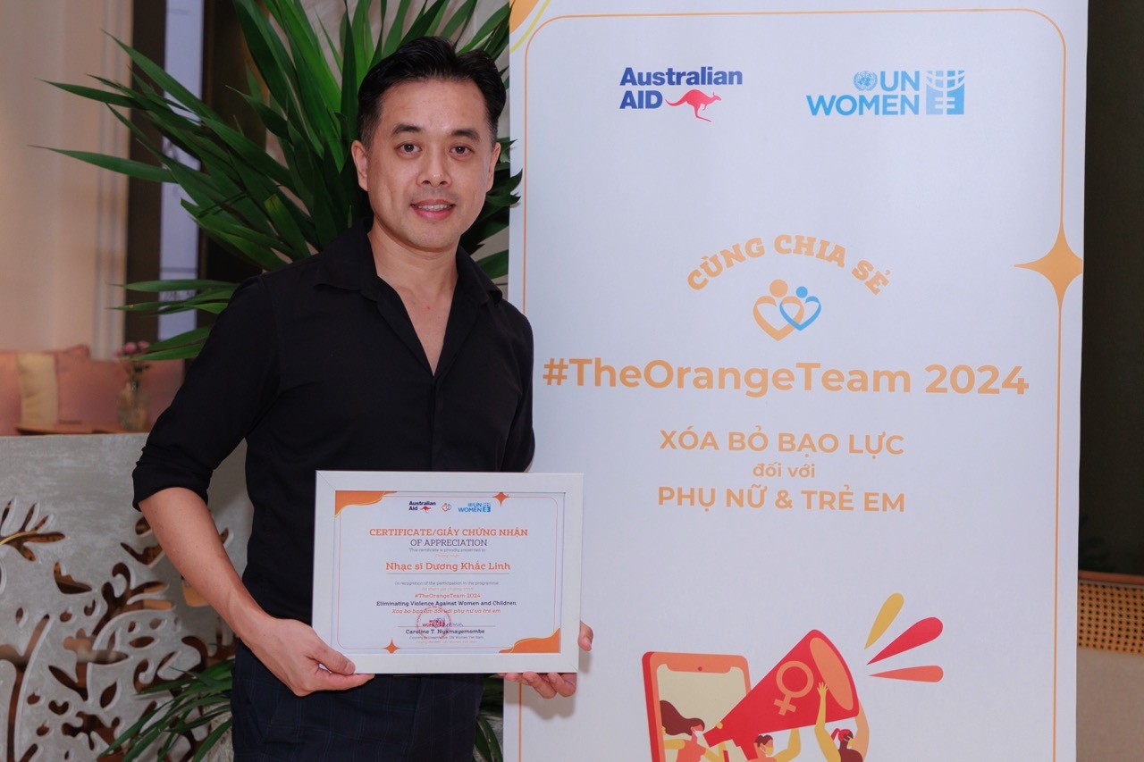 #TheOrangeTeam: Nghệ sĩ, KOLs Việt Nam lên tiếng xóa bỏ bạo lực đối với phụ nữ và trẻ em