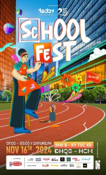 Giới trẻ đã sẵn sàng cho sự trở lại của 'School Fest 6', nơi sẽ có sân khấu hoành tráng của các anh trai ‘say hi’ cùng anh tài