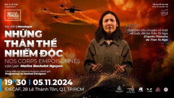 Vở kịch 'Những thân thể nhiễm độc' của đạo diễn Marine Bachelot Nguyen được công diễn tại Thành phố Hồ Chí Minh