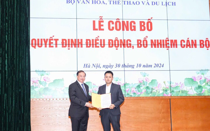 Bổ nhiệm ông Đặng Trần Cường làm Cục trưởng Cục Điện ảnh