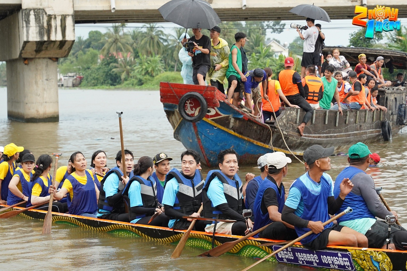 '2 ngày 1 đêm' mở hội đua ghe ngo tại Trà Vinh với sự tham gia của hơn 100 vận động viên