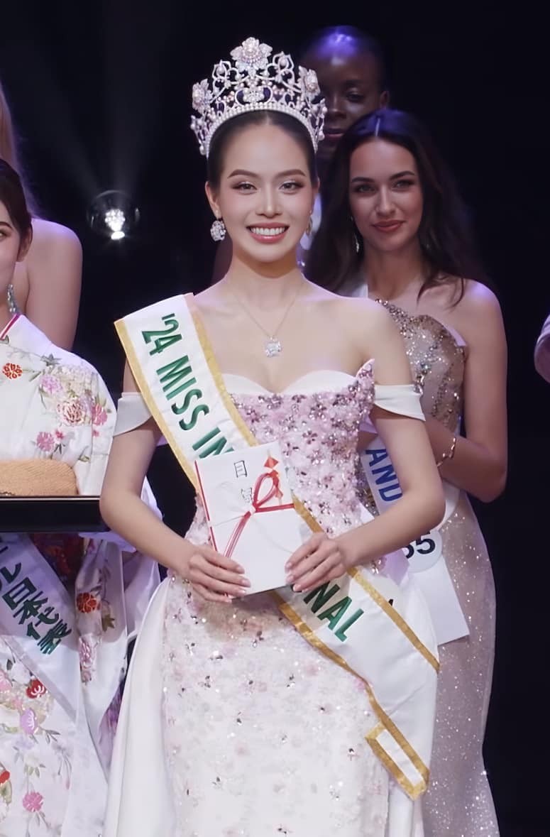 Hoa hậu Thanh Thủy đăng quang 'Miss International - Hoa hậu quốc tế 2024' tại Nhật Bản