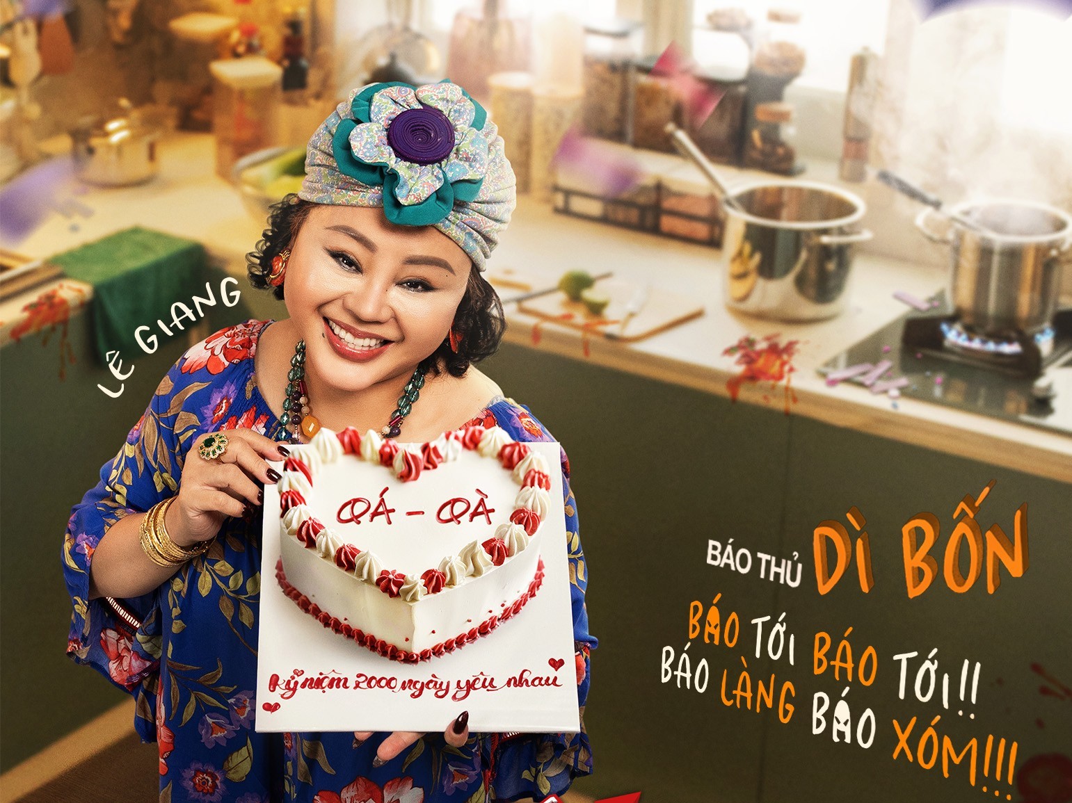 'Bộ tứ báo thủ' tung poster 'báo màu mè' Lê Giang