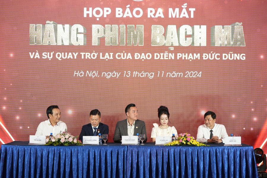 Đạo diễn Phạm Đức Dũng ra mắt Hãng phim Bạch Mã