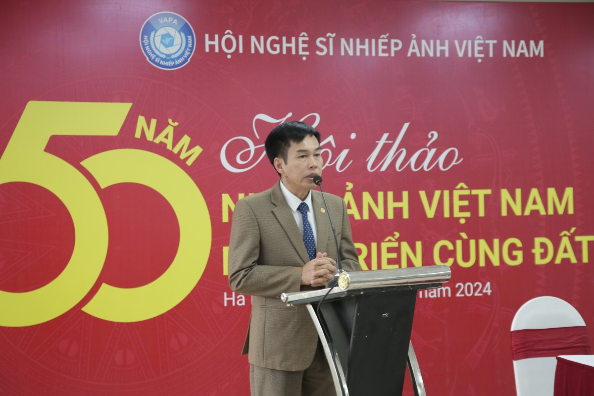 Hội thảo khoa học 'Nhiếp ảnh Việt Nam - 50 đồng hành cùng sự  phát triển đất nước'