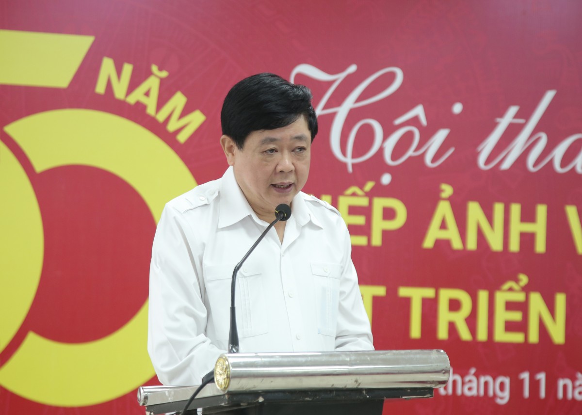 Hội thảo khoa học 'Nhiếp ảnh Việt Nam - 50 đồng hành cùng sự  phát triển đất nước'