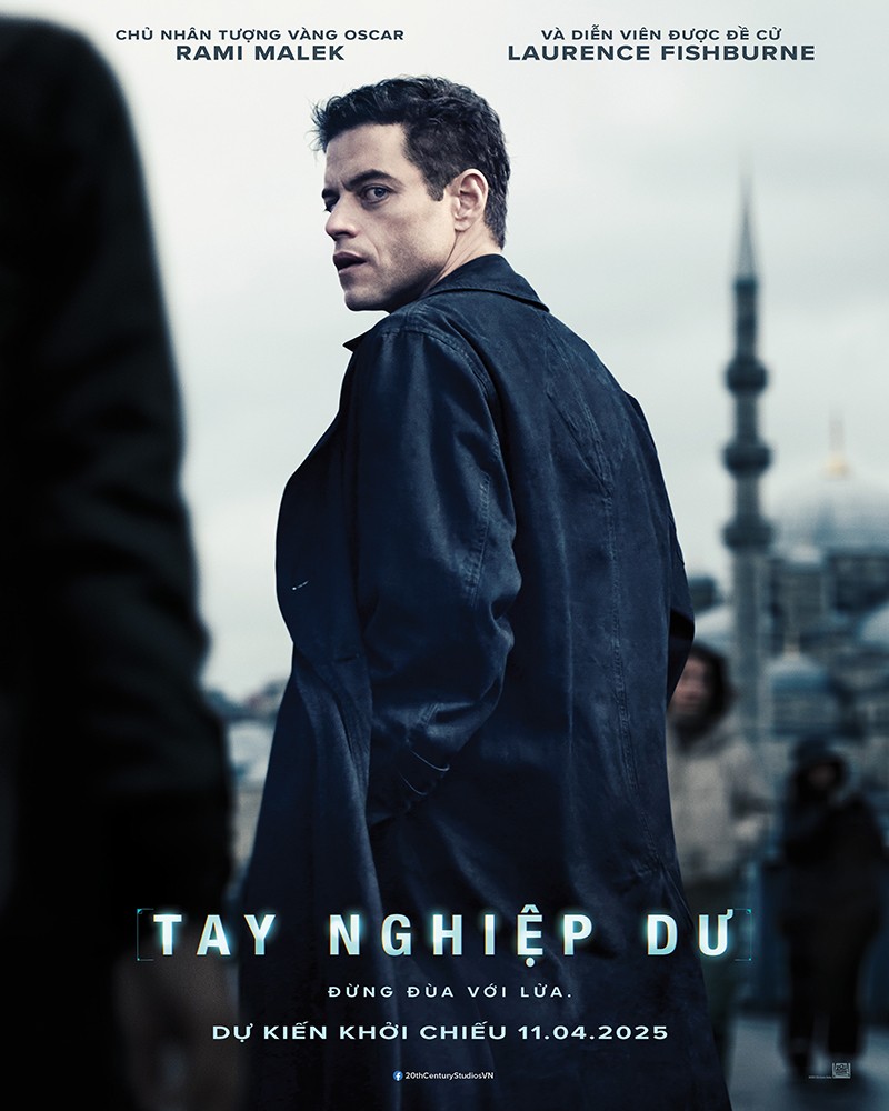 Hết hack máy tính, Rami Malek chuyển sang ám sát trong 'The Amateur'