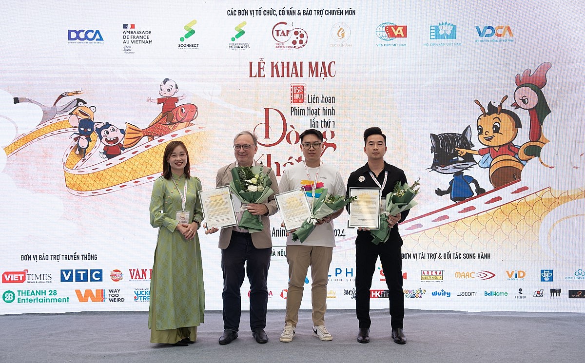 Khai mạc Liên hoan phim hoạt hình Dòng khát vọng lần thứ I: Trải nghiệm hấp dẫn cho những tín đồ hoạt hình