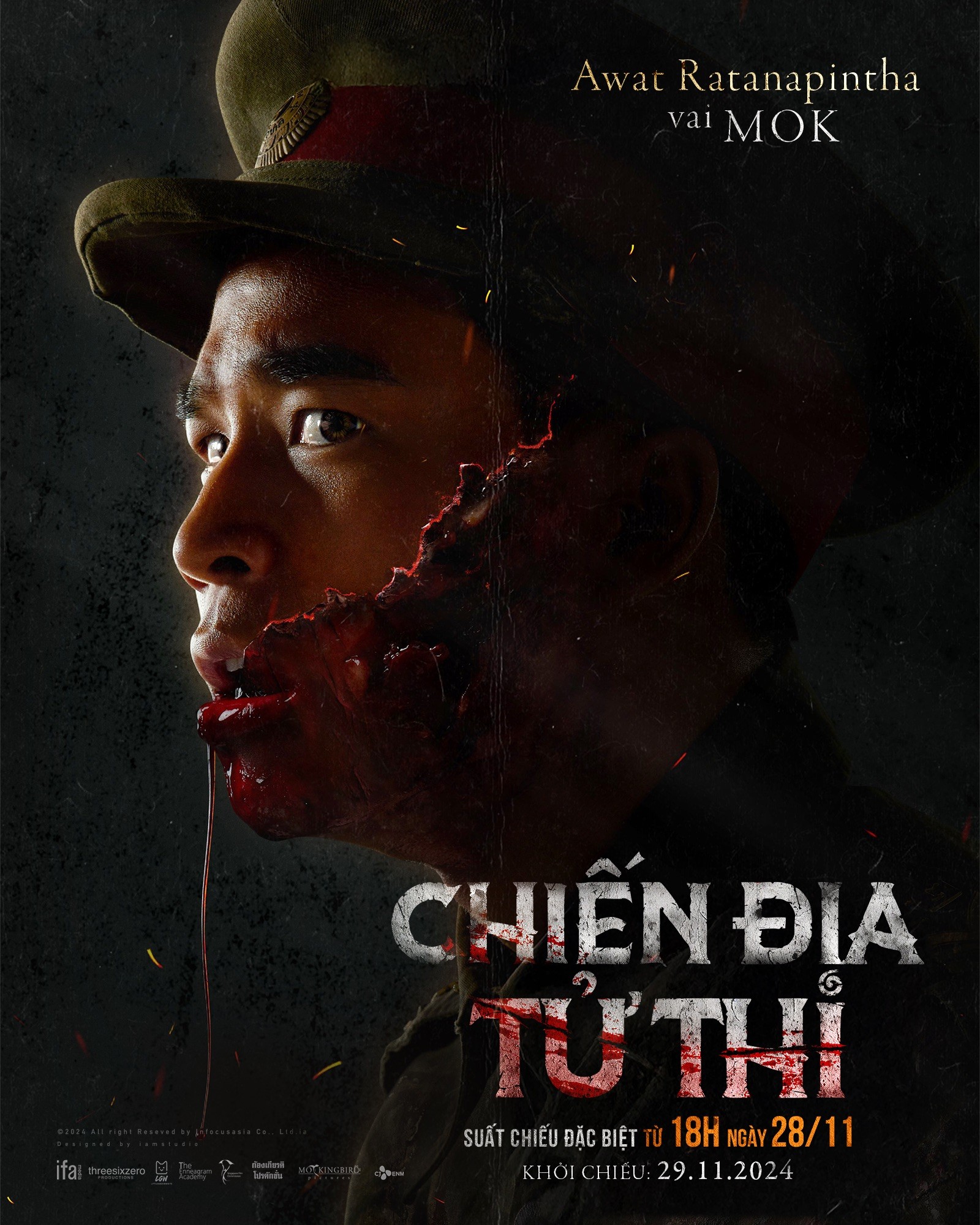 Phim kinh dị zombie Thái Lan 'Chiến địa tử thi' hứa hẹn gây sốt