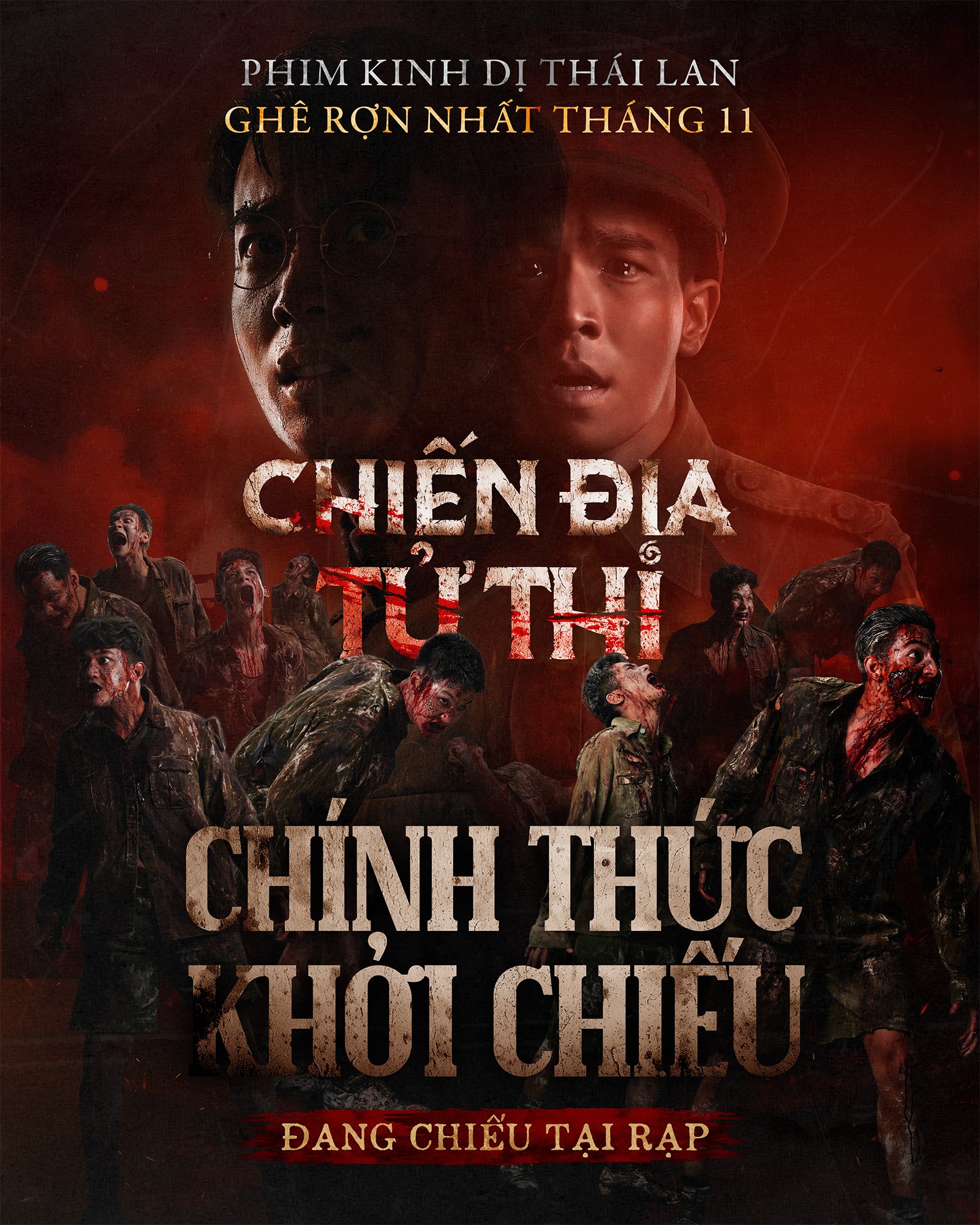 Thái Lan nỗ lực làm mới thể loại phim zombie qua 'Chiến địa tử thi'