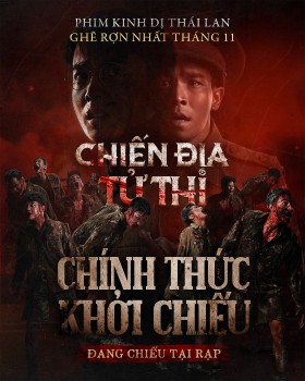 Thái Lan nỗ lực làm mới thể loại phim zombie qua 'Chiến địa tử thi'