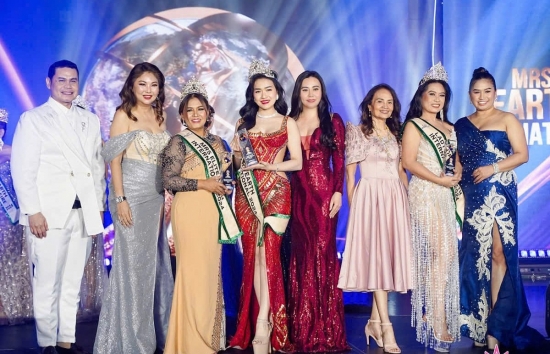 Vũ Thị Hoa - Chiến binh âm thầm đăng quang 'Mrs Earth International 2024'