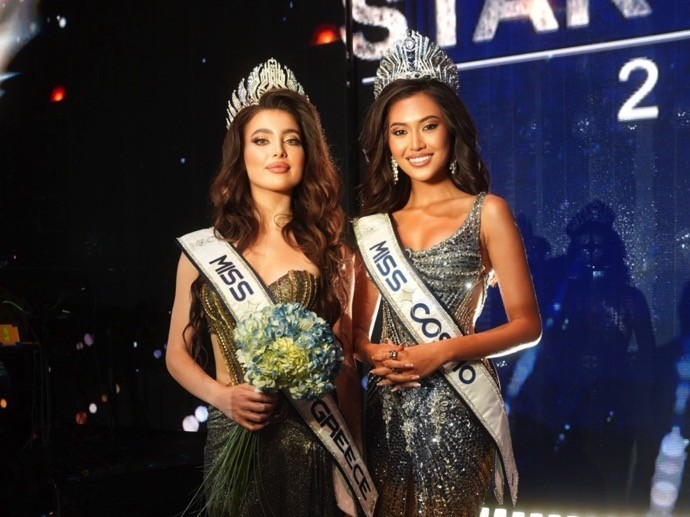 'Miss Cosmo 2024' Ketut Permata Juliastrid công du Hy Lạp, trao vương miện cho 'Miss Cosmo Greece 2025'