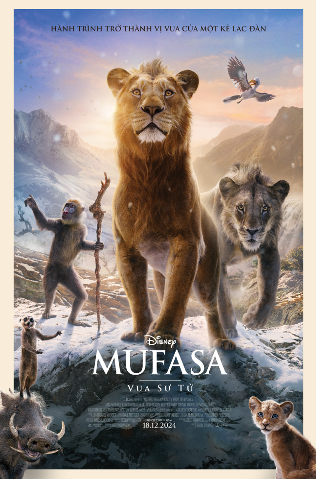 ‘Mufasa: The Lion King’: Kỹ xảo cải thiện, kịch bản chưa ấn tượng