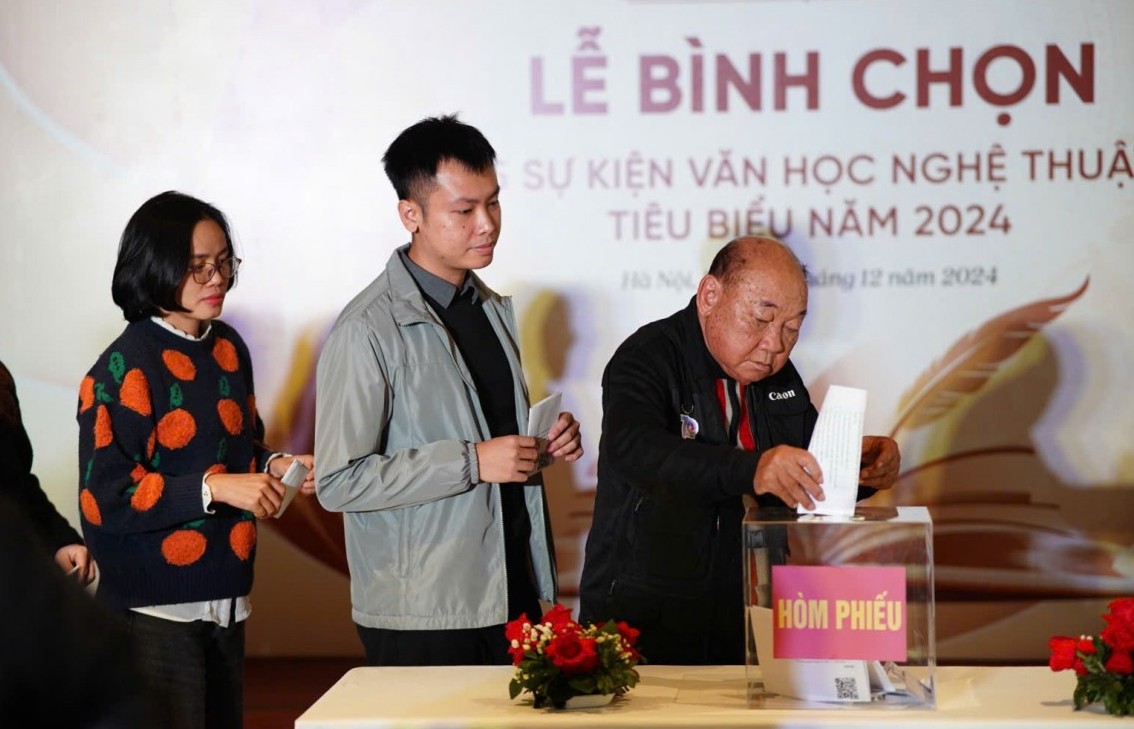 Lễ Bình chọn 15 sự kiện Văn học nghệ thuật tiêu biểu năm 2024: Giải thưởng Cánh diều góp mặt