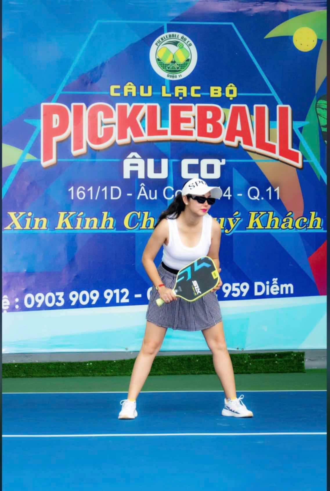 'Nàng hậu' Amy Lê Anh 'lột xác' với Pickleball