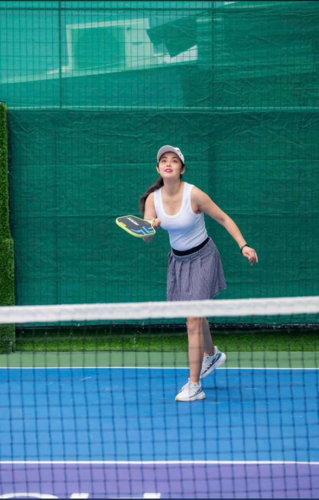 'Nàng hậu' Amy Lê Anh 'lột xác' với Pickleball