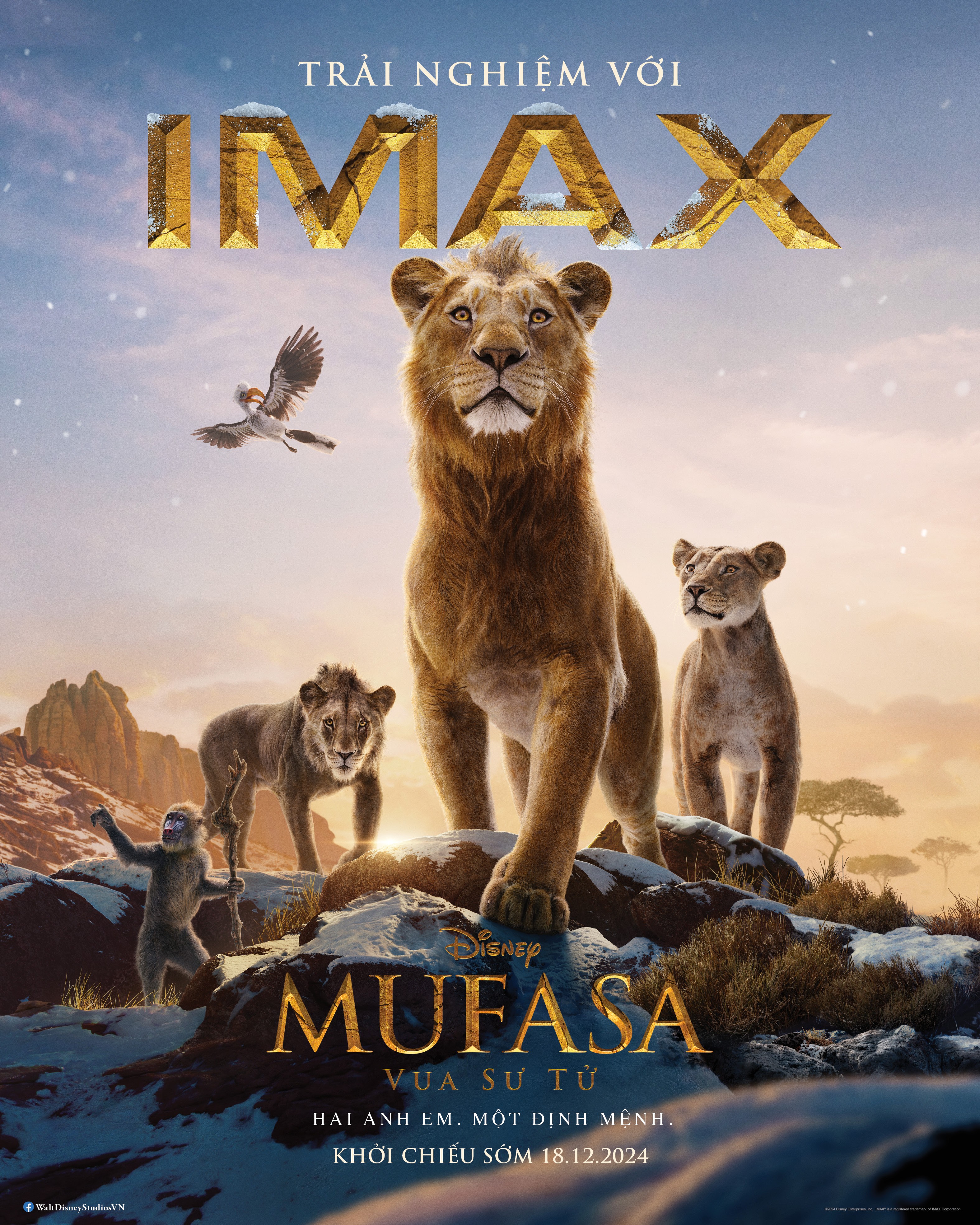 'Mufasa: Vua sư tử': Phần tiền truyện thay đổi hoàn toàn cái nhìn về phản diện tuổi thơ Scar