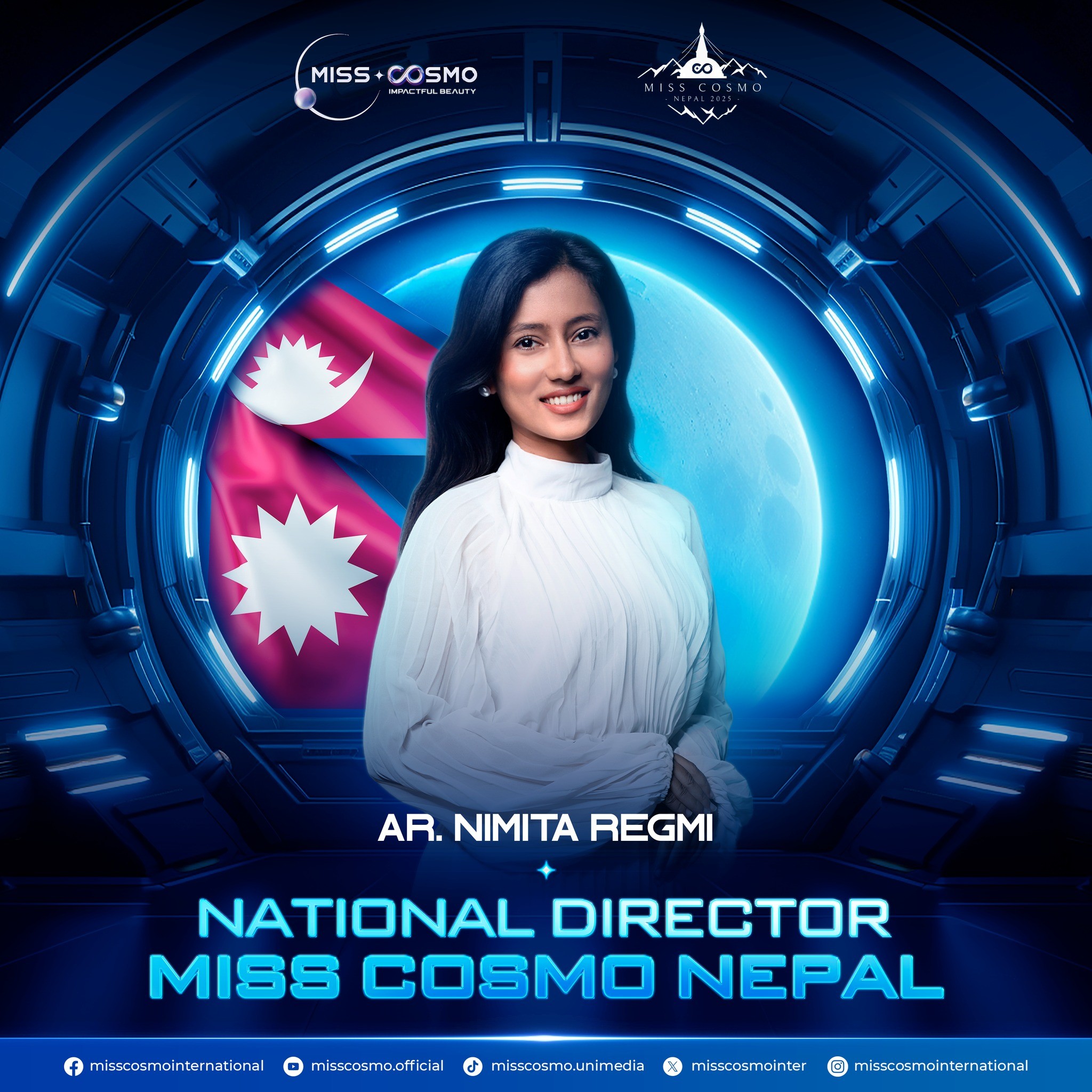 Tổ chức 'Miss Cosmo' chính thức ký kết hợp tác bản quyền với Nepal, giám đốc quốc gia là đại diện Nepal tại 'Miss Cosmo 2024'