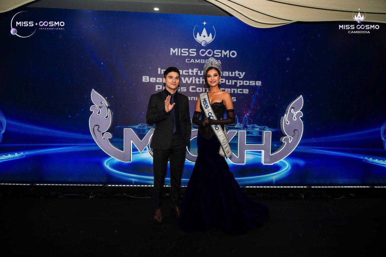 Tổ chức 'Miss Cosmo' chính thức ký kết hợp tác bản quyền với Campuchia, công chúa Norodom Jenna làm Đại sứ danh dự