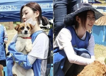 Kim Sae Ron thể hiện tình yêu động vật bất chấp chỉ trích