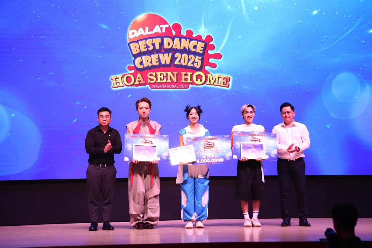 Lộ diện 5 nhóm nhảy đầu tiên sẽ tranh tài tại chung kết 'Dalat Best Dance Crew 2025 - Hoa Sen Home International Cup'