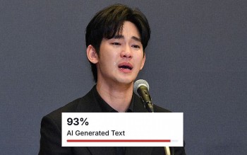 Kim Soo Hyun nhờ AI viết hộ bài phát biểu?