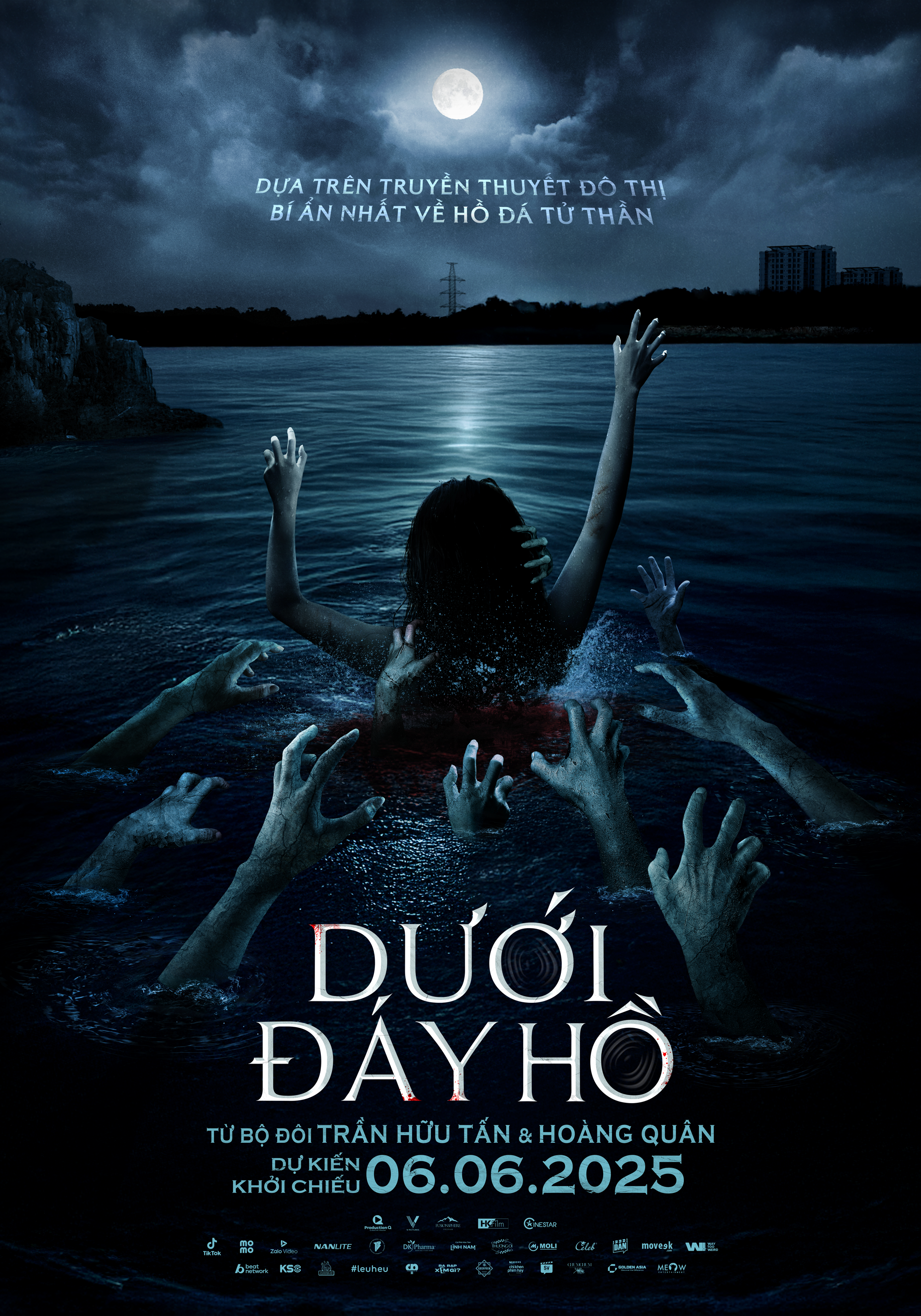 Đạo diễn Trần Hữu Tấn hé lộ truyền thuyết đô thị hồ tử thần bí ẩn trong First look 'Dưới đáy hồ'