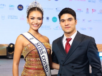 CEO Trần Việt Bảo Hoàng và Á hậu Mook Karnruethai Tassabut công bố hợp tác chiến lược với 'Miss Cosmo'