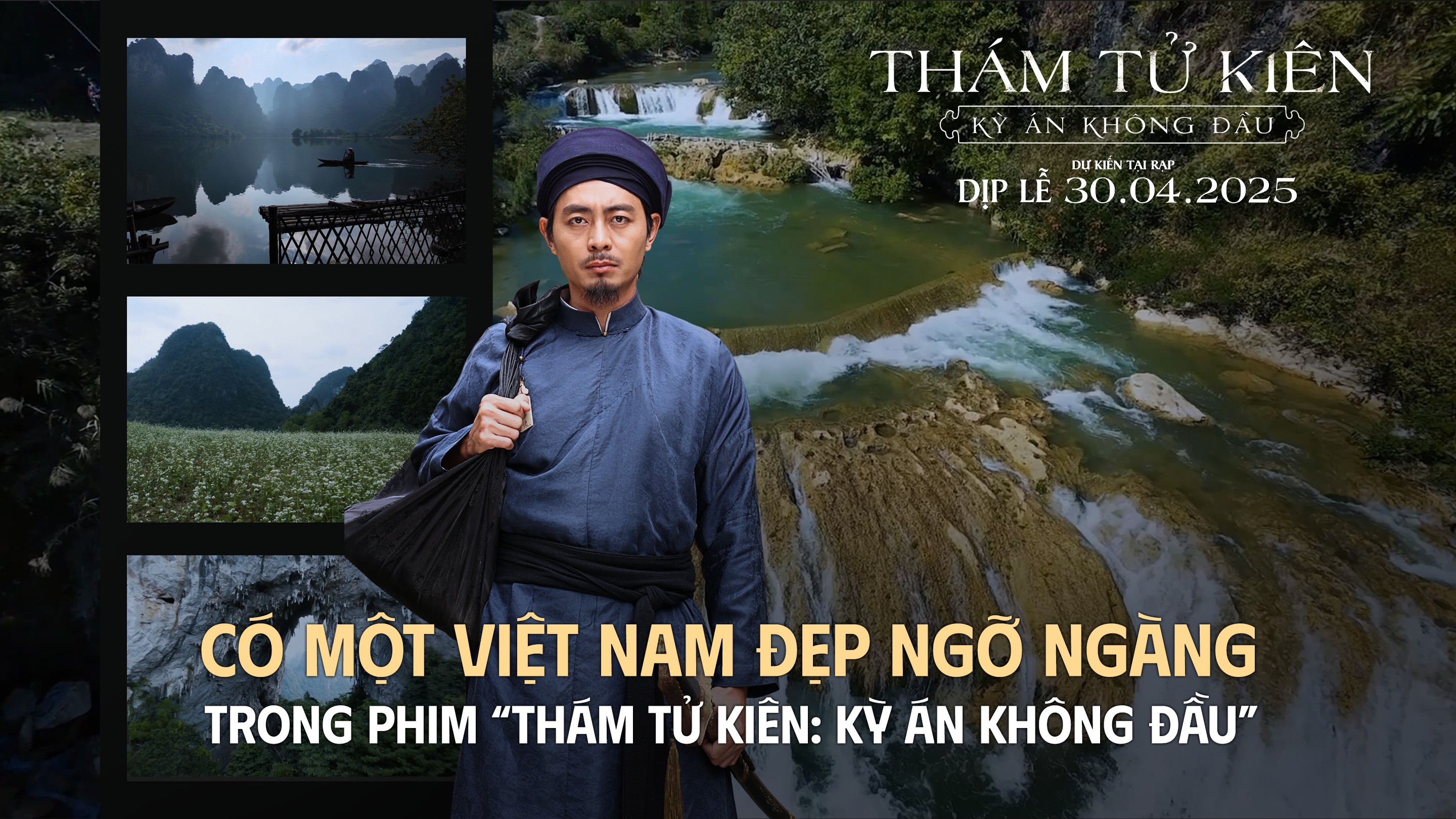 'Thám tử Kiên: Kỳ án không đầu': Đạo diễn Victor Vũ dựng 15 bối cảnh trong một ngôi nhà, đến cả diễn viên cũng bất ngờ