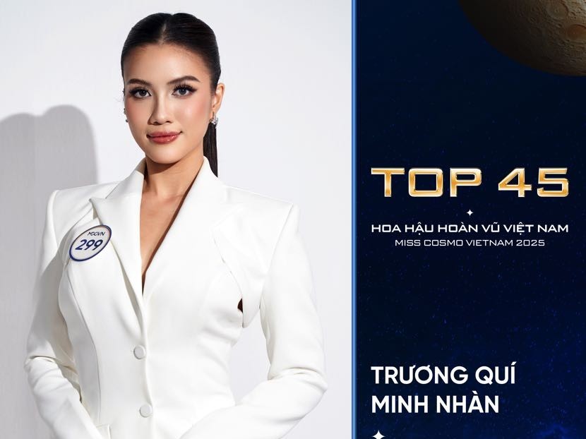 Trương Quí Minh Nhàn, Nguyễn Phạm Thiên Kim, Phạm Thị Diễm Nhi bước vào Top 45 'Hoa hậu hoàn vũ Việt Nam 2025'