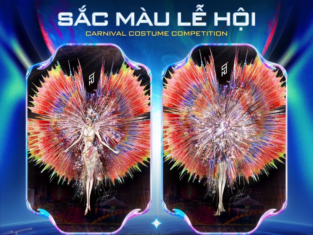Cuộc thi 'Thiết kế trang phục diễu hành - Carnival Costume 2025' công bố những bài thi đầu tiên rực rỡ sắc màu lễ hội