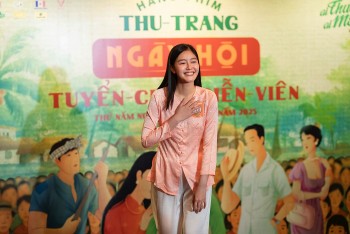Dàn diễn viên, Hoa hậu đình đám tới casting phim 'Ai thương ai mến' của Thu Trang - Tiến Luật