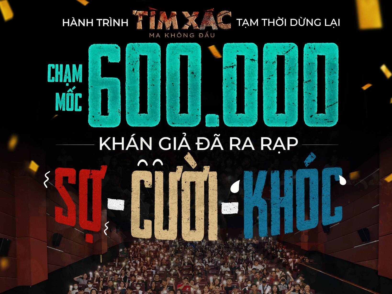 'Tìm xác: Ma không đầu' gửi lời xin lỗi và cảm ơn, công bố tạm dừng công chiếu đến tháng 6