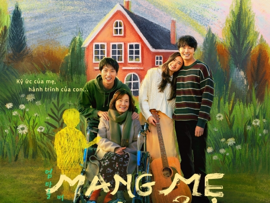 'Mang mẹ đi bỏ': Bộ phim 'bắt tay' Việt - Hàn tung firstlook poster gây tò mò, lộ diện dàn diễn viên bảo chứng diễn xuất