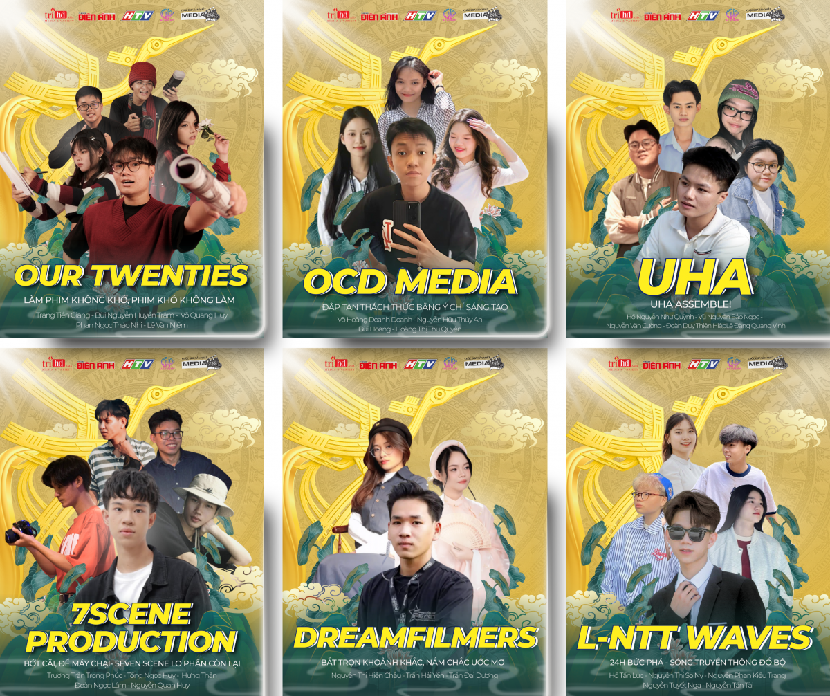 Bùng nổ số lượng đội chơi Media24H mùa 3  - Cuộc 'đại bại vỡ trận' ngọt ngào hé lộ thế hệ làm phim trẻ đầy bản sắc