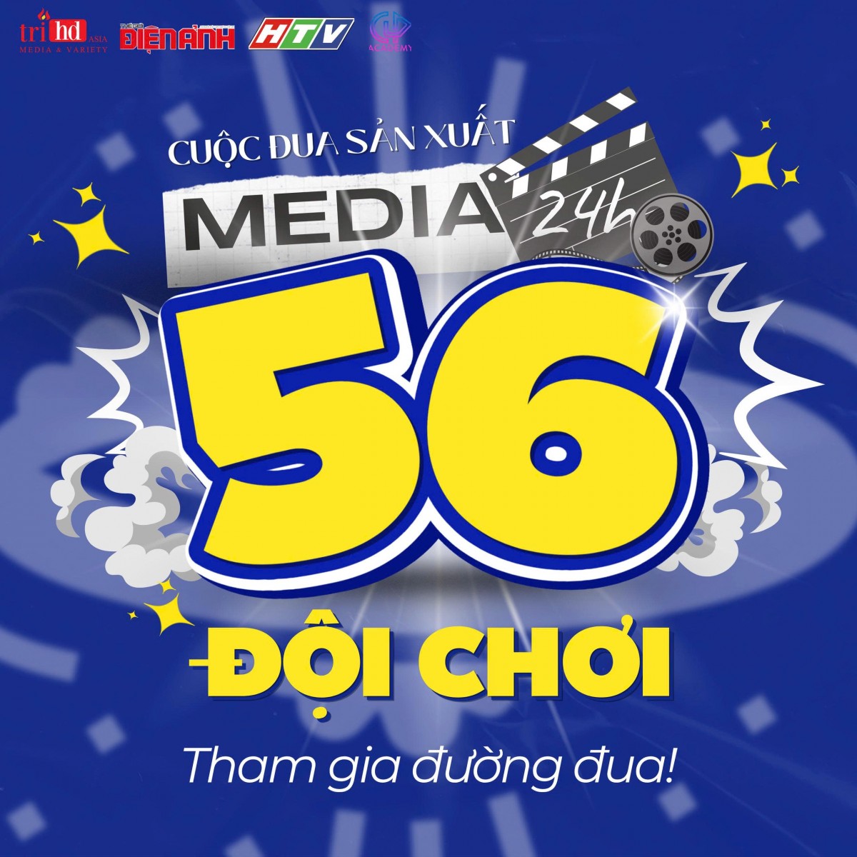Bùng nổ số lượng đội chơi Media24H mùa 3  - Cuộc 'đại bại vỡ trận' ngọt ngào hé lộ thế hệ làm phim trẻ đầy bản sắc