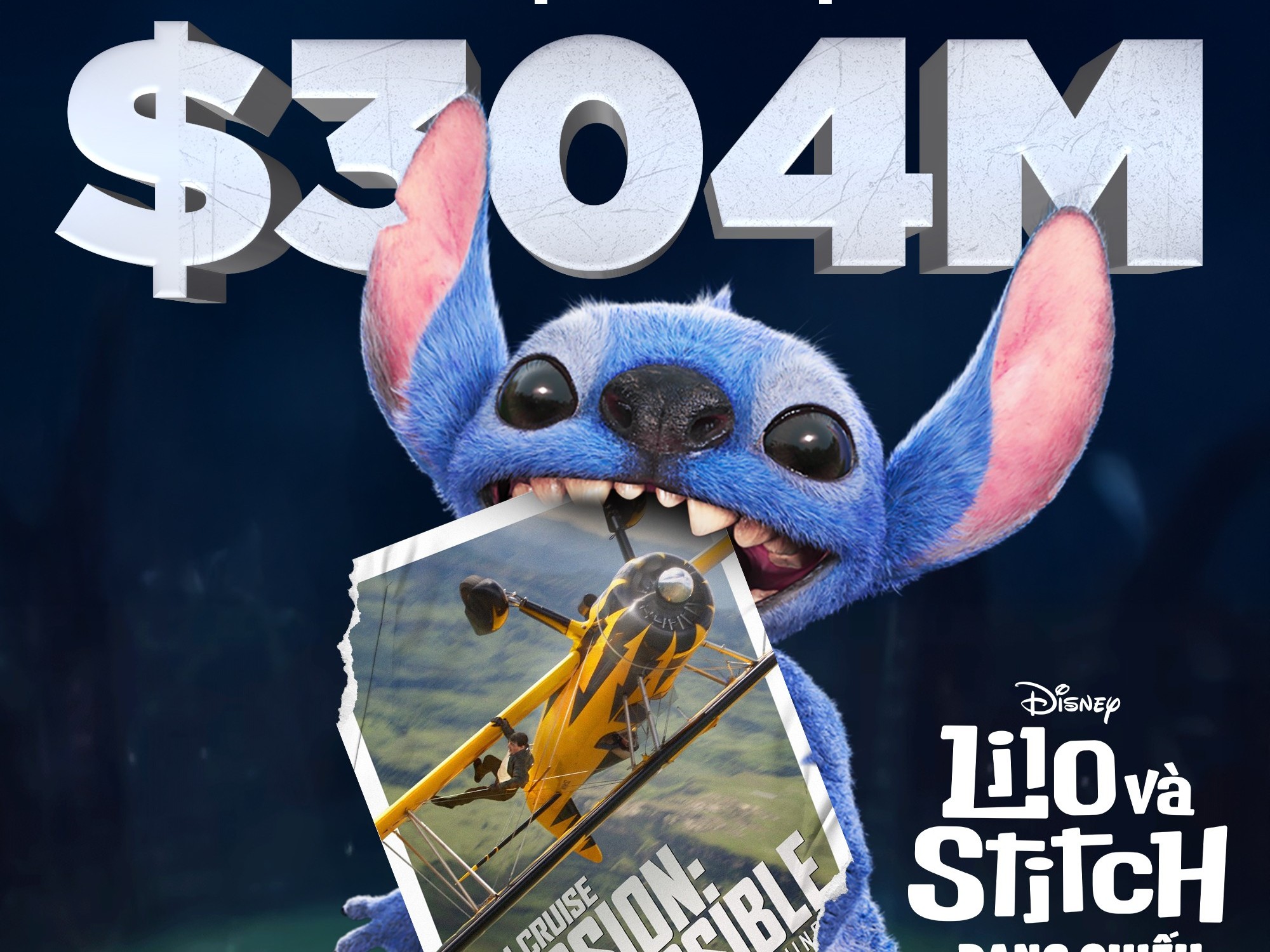 'Lilo & Stitch' vượt mặt 'Mission Impossible 8': Vì sao khán giả lại đổ xô đi xem?