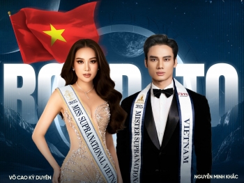Hoa hậu Kỳ Duyên - Á vương Minh Khắc tham dự cuộc thi 'Miss & Mister Supranational 2025'