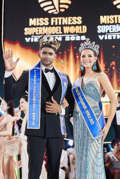 Đại diện Canada và Sri Lanka đăng quang 'Miss & Mister Fitness Supermodel World 2025'