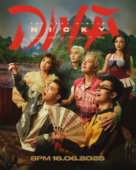 Nicky kéo nguyên dàn Anh trai Công Dương, Negav, Ali Hoàng Dương, Hải Đăng Doo 'quậy tung' MV 'DNA'