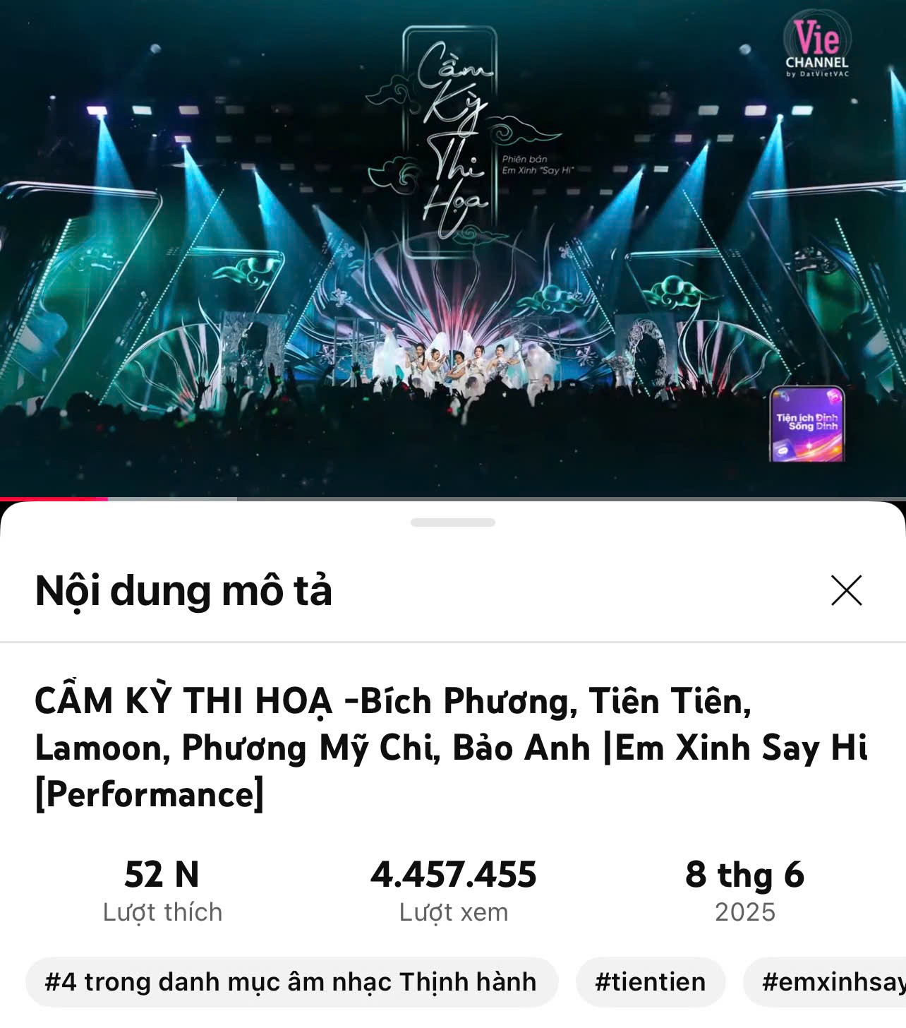 'Em xinh 'Say Hi' tập 4 : Concert 'Em xinh 'Say Hi' diễn ra vào tháng 9, loạt bài hát vòng 1 của Live Stage 2 'công phá' Top Trending âm nhạc