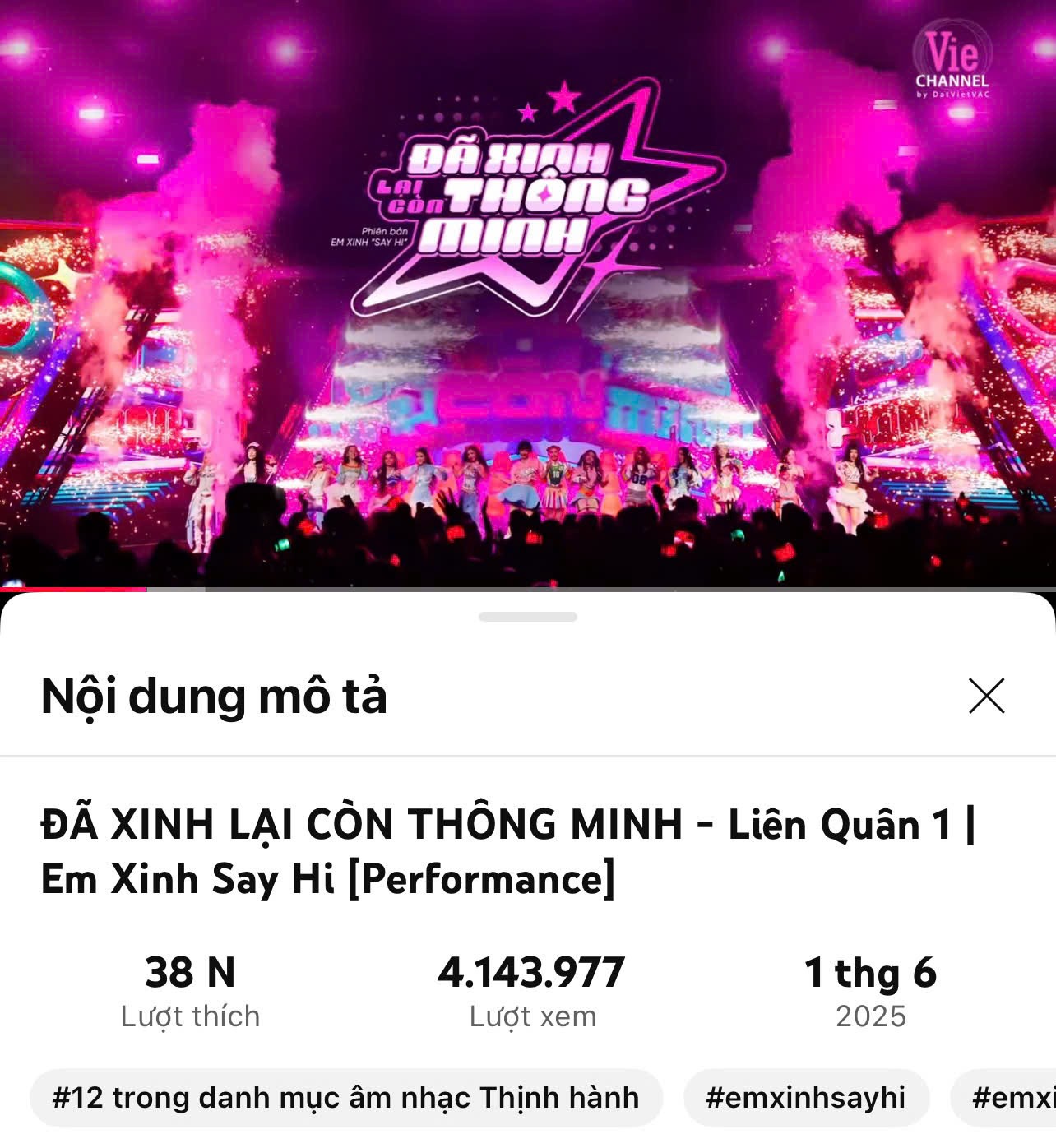 'Em xinh 'Say Hi' tập 4 : Concert 'Em xinh 'Say Hi' diễn ra vào tháng 9, loạt bài hát vòng 1 của Live Stage 2 'công phá' Top Trending âm nhạc