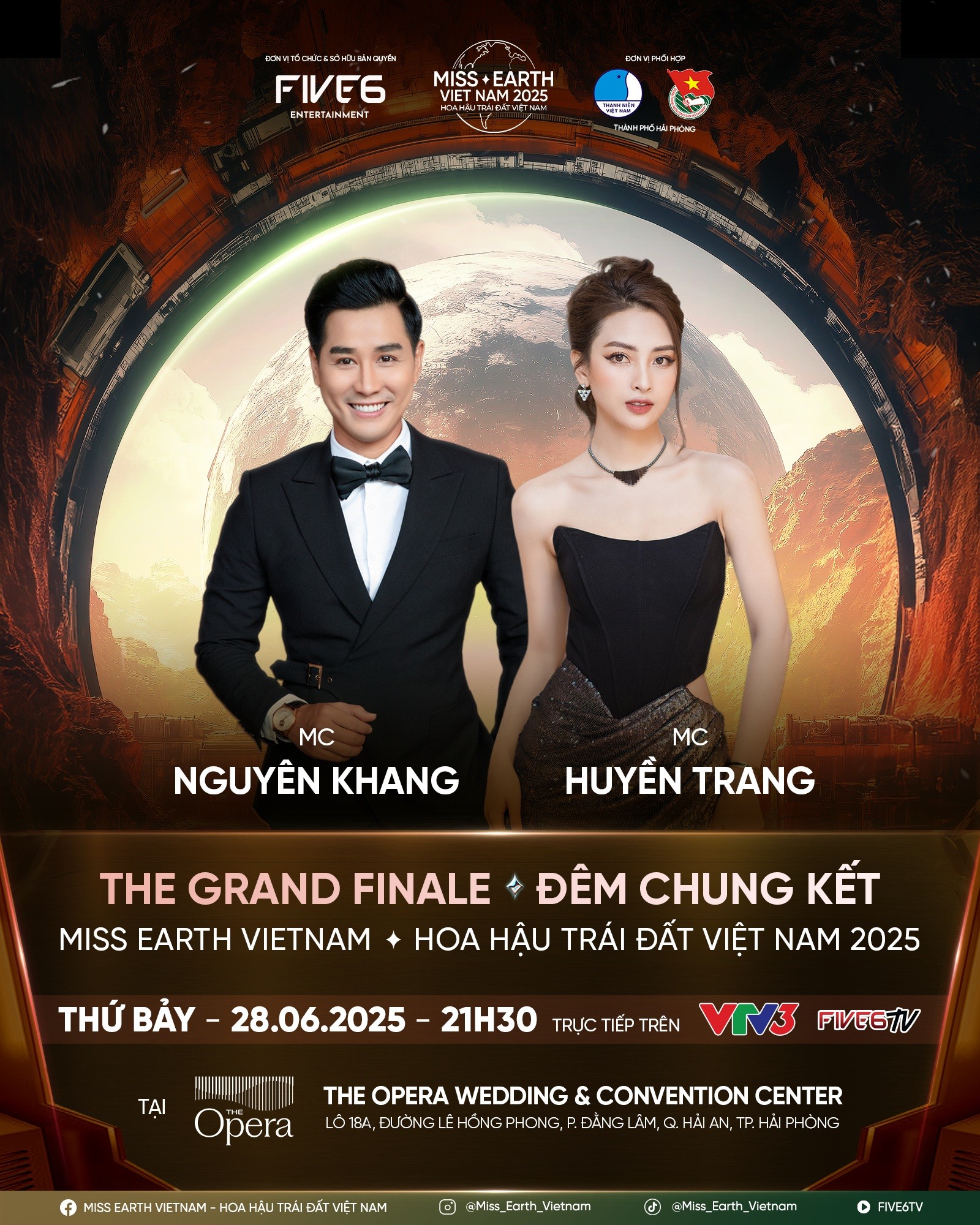 Hé lộ dàn ca sĩ đình đám biểu diễn tại chung kết 'Hoa hậu trái đất Việt Nam 2025'