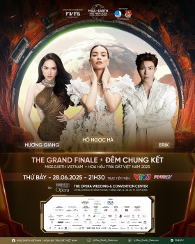 Hé lộ dàn ca sĩ đình đám biểu diễn tại chung kết 'Hoa hậu trái đất Việt Nam 2025'